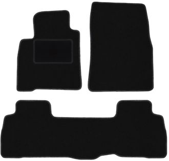 OEM Alfombrillas De Terciopelo Negro Para Toyota Land Cruiser J200 Fl Todoterreno (2015-)