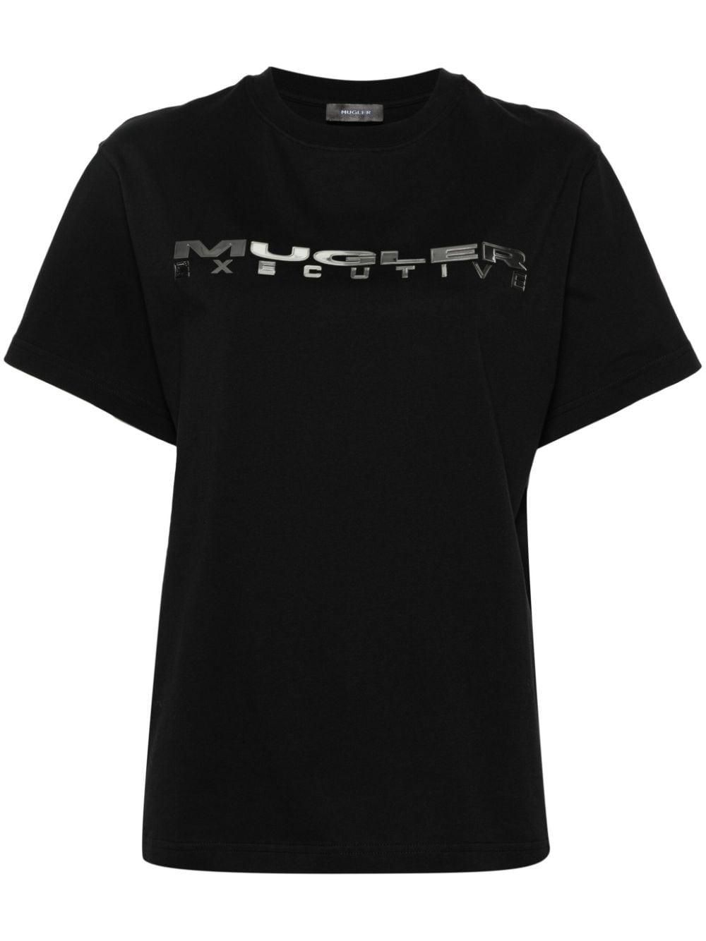 MUGLER 売れ筋商品|||マグラー Tシャツ トップス レディース T-shirts Purple Mugler Pierced Baby T-shirt | White | FARFETCH