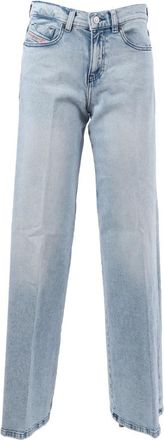Diesel 1978 D-Akemi L.32 Pantaloni - Heren - Regular Fit Jeans - Blauw - W28 - Katoen - Jeans