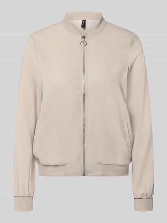 Vero Moda Regular Fit Blouson mit Allover-Muster Modell COCO in Beige, Gr&ouml;&szlig;e XS
