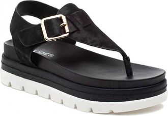 J/Slides Womens Becky Sandals In Black