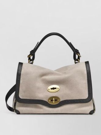 Zanellato lamb leather shoulder bag
