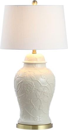 Jonathan Y Designs Naiyou 29.5 Ceramic Classic Traditional LED Lamp Table Lamp, Cream at Nordstrom