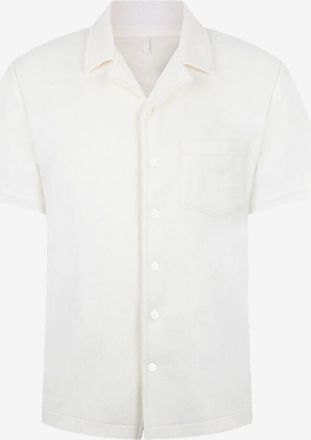 The Resort Co Kurz&auml;rmeliges Hemd aus Biobaumwolle Terry