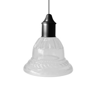 Tosel Suspensi&oacute;n vidrio transparente D16,5 cm