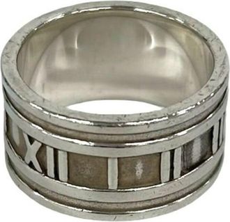 Tiffany & Co. Silver Silver 925 Band Ring (Pre-Owned)