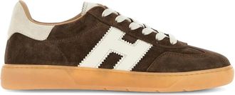 Hogan Coole Sneakers - Heren - Sneakers - Bruin - 44 EU - Leer - Schoenen