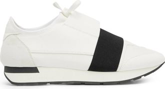 Balenciaga Bacl & White Race Runner Sneakers Size 37