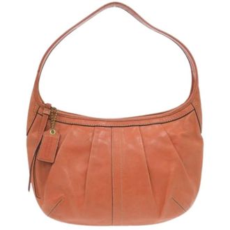 Coach Borsa a spalla in pelle Pre-owned - - Pre-owned - Donna - Arancione - ONE SIZE