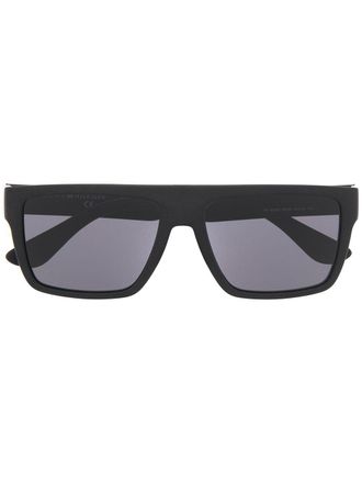 Tommy Hilfiger Occhiali da sole squadrati - Nero