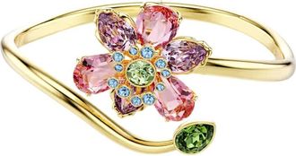 Swarovski Idyllia Mixed Cuts Crystal Bangle, Size Small