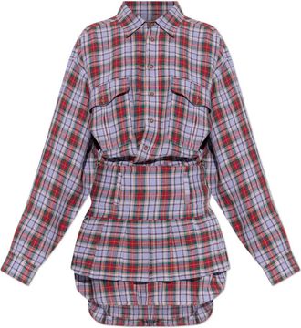 Vivienne Westwood Kleedjes - Dames - Shirt Kleedjes - Veelkleurig - S - Kleedjes