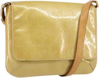 Louis Vuitton Pre-owned Cross Body Bag - Dames - Vintage Schoudertas - Beige - ONE Size - Leer - Vintage