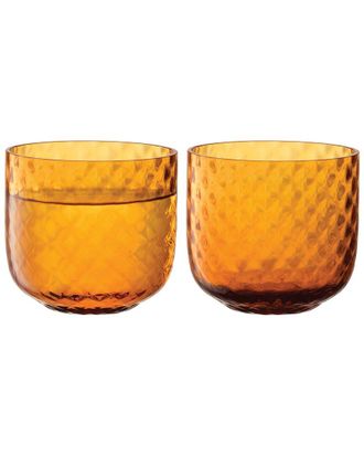 LSA International Lsa International Set Of 2 Dapple Tumbler 10Oz
