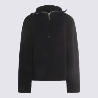 Courrèges Sweaters Blacks And Greys-Donna