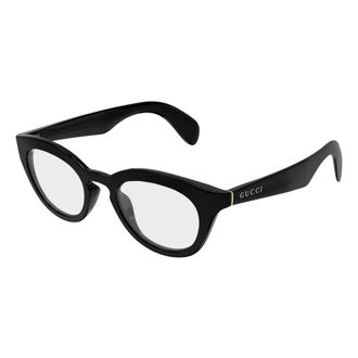 Gucci Institutional Logo Optical Frame - Heren - Brillen - Zwart - 47 MM - Accessoires