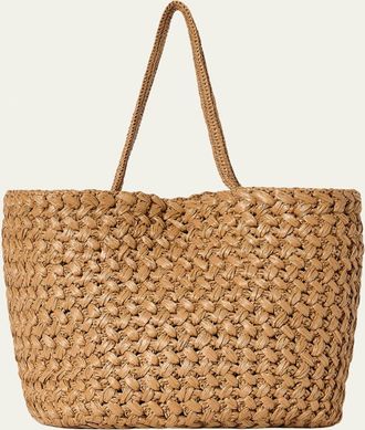 The Row Nuance Hobo Bag in Viscose Raffia