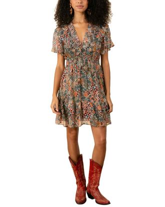 Hale Bob Kiara Silk-Blend Dress