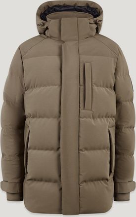 Belstaff Pendulum Jacket Mens 3-layer Stretch Down Major Brown Size UK 42