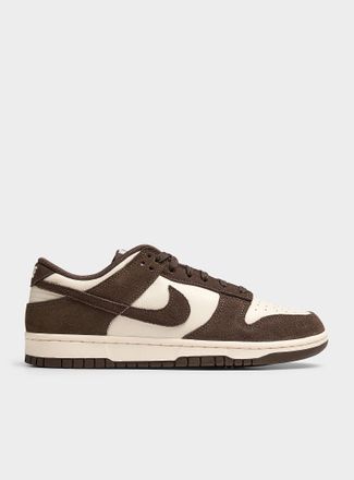 Nike Mens Ivory and brown Dunk Low Retro sneakers Men