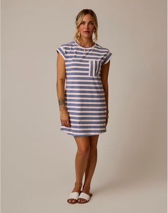 Carve Designs Cosmo Dress in Captain Rose Stripe at Nordstrom, Size X-Large