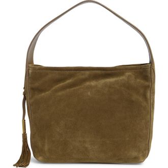 Vince Camuto Aleah Leather Shoulder Bag in Reishi at Nordstrom Rack
