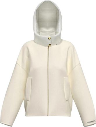 Marella Eritea Jacket - Dames - Zomerjassen - Wit - L - Polyester - Jassen