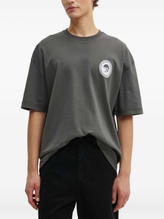 Iro Aubin graphic-print T-shirt - men - Cotton - M - Grey