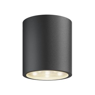 Lucande Lucande - L&aacute;mparas De Techo Led meret En Negro Aluminio