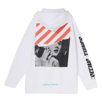 Off-white Mens Off-White Printing Classic autumn White OMBB009G20JER0020188