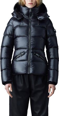 Mackage Madalyn Down Puffer Jacket in Black at Nordstrom, Size X-Small