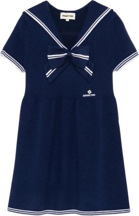 Shushu/Tong Mwdfdr 23 Spp 266 Na 100 Jurk - Dames - Kleedjes - Blauw - XS - Kleedjes