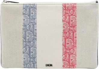 Dior Pre-owned Tela borse-dior - - Pre-owned - Donna - Beige - ONE SIZE