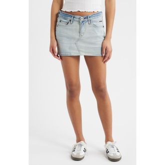 BDG Ultra Denim Miniskirt in Bleach at Nordstrom, Size X-Small