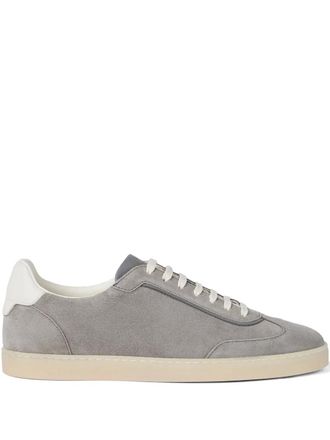 Brunello Cucinelli Sneakers in pelle scamosciata - Grigio