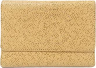 Chanel Grained Calfskin Wallet (Bi-Fold) (Pre-Owned)