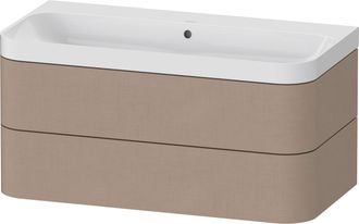 Duravit Set C-bonded Duravit Happy D.2 Plus Suspendido, 975x490mm, 2