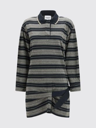 Isabel Marant Abito a polo in cotone a righe Isabel Marant Etoile