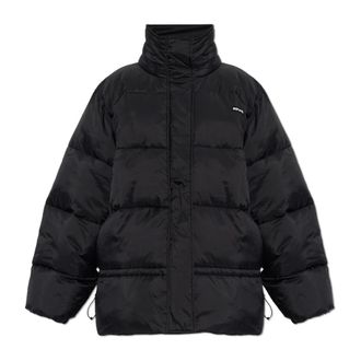 Rotate Giacca imbottita con colletto alla coreana - - Jackets - Donna - Nero - M