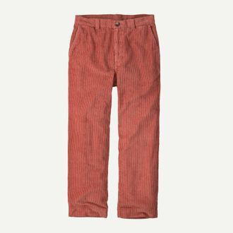Patagonia Womens Wide Wale Corduroy Pants In Potters Red