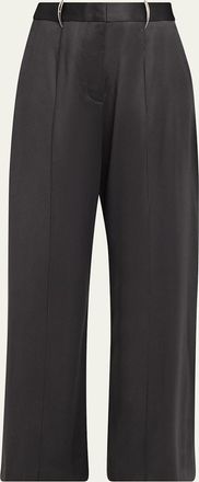 GRACE LING Claw Belt Loop Trousers