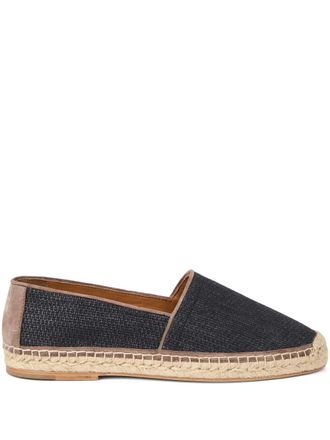 Brunello Cucinelli canvas espadrilles - Blue