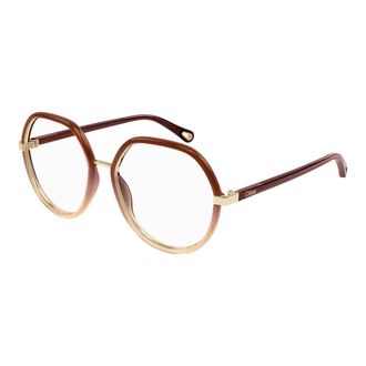 Chlo&eacute; Glasses, female, Brown, 51 MM, Aviator Sunglasses