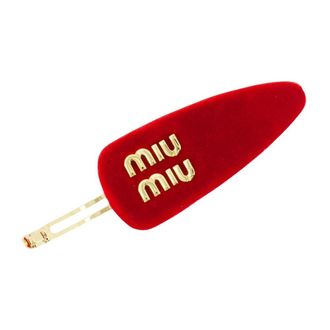 Miu Miu Dames, Accessoires, Rood, Maat: ONE Size Katoen