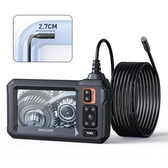 OEM C&aacute;mara De Inspecci&oacute;n Endosc&oacute;pica Industrial, C&aacute;mara Endosc&oacute;pica Para Alcantarillado Ips De 4,3, C&aacute;mara Tipo Serpiente Impermeable Ip67 Con 8 Luces Led