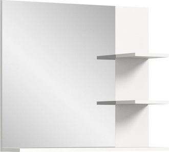 HOME AFFAIRE Spiegel »Landsby, Breite 80 cm, 3 Ablageböden, hochwertiges Spiegelglas« Badmöbel, Spiegel, Wandspiegel, Bad, Badezimmer