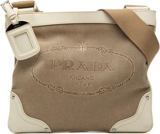 Prada Pre-owned Prada Canvas Canapa Logo Crossbody Ladies A1L0BXN231VJZ6VF