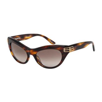 Balenciaga Zonnebrillen - Dames - Accessoires - Bruin - Maat: 55 MM