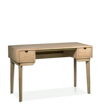 Moycor Escritorio de madera beige anch. 120 cm