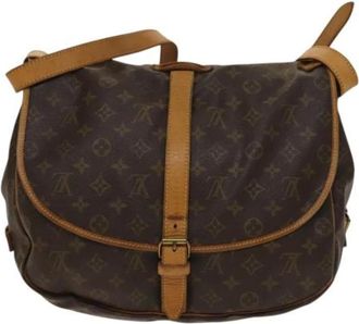 Louis Vuitton Pre-owned Cross Body Bags, female, Brown, Size: ONE SIZE Pre-owned Vintage Cross Body Bag